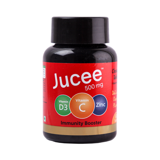 Jucee 500 mg Chewable Tablets (Orange) 60 Tab Listing