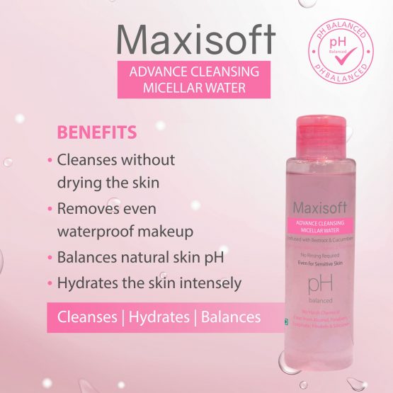 Maxisoft Advance Cleansing Micellar Water 100 ml Listing 05