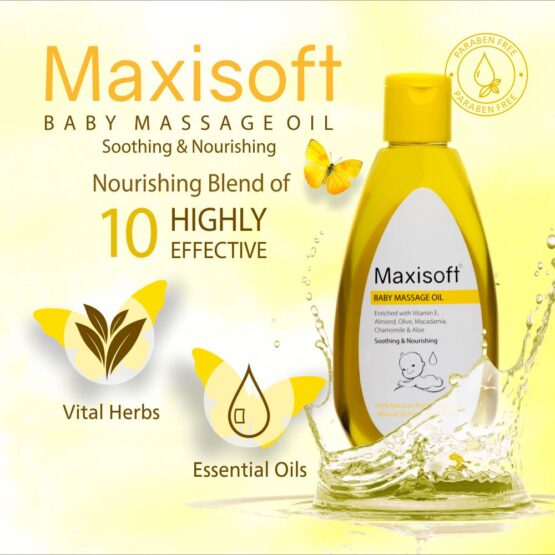 Maxisoft Baby Massage Oil Listing 03