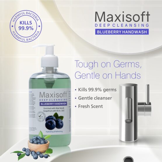 Maxisoft Deep Cleansing Blueberry Hand Wash Listing 05