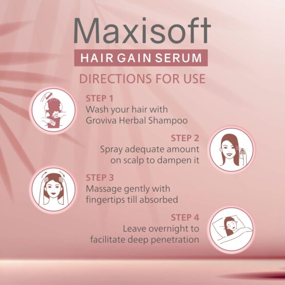 Maxisoft Hair Gain Serum 100 ml 07
