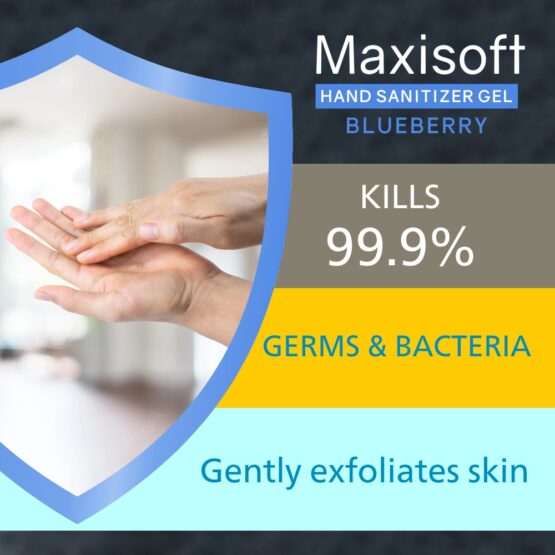 Maxisoft Hand Sanitizer (Gel) Blueberry 100 ml Listing 05