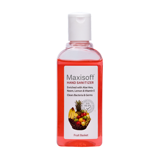 Maxisoft Hand Sanitizer Gel Fruit Basket 100ml