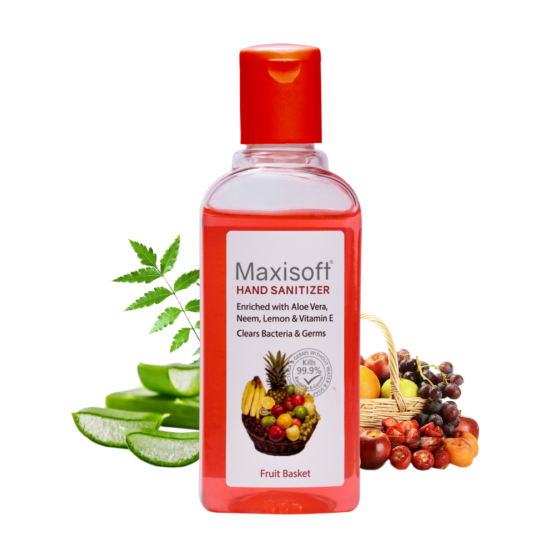 Maxisoft Hand Sanitizer Gel Fruit Basket 100ml_NEW-1
