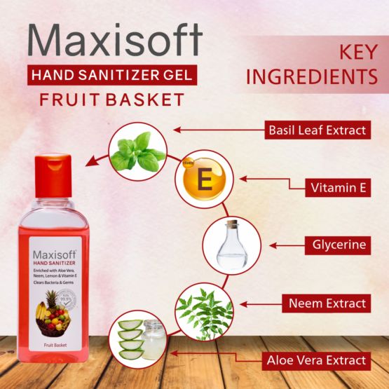 Maxisoft Hand Sanitizer Gel Fruit Basket 100ml_NEW-5