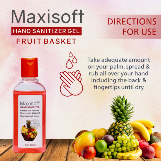 Maxisoft Hand Sanitizer Gel Fruit Basket 100ml_NEW-9