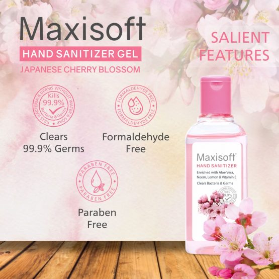 Maxisoft Hand Sanitizer (Gel) Japanese Cherry Blossom 100 ml 07