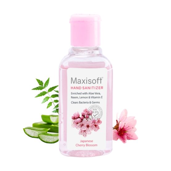 Maxisoft Hand Sanitizer (Gel) Japanese Cherry Blossom 60 ml-1