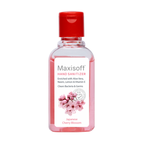 Maxisoft Hand Sanitizer Japanese Cherry Blossom 60 ml New Bottle