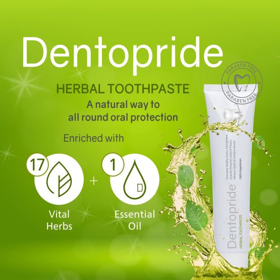 Dentopride Herbal Toothpaste 100 gm Listing 03
