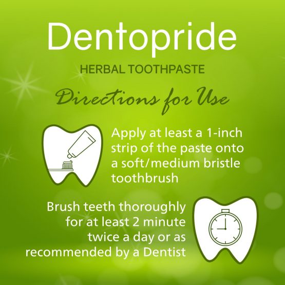 Dentopride Herbal Toothpaste 100 gm Listing 07