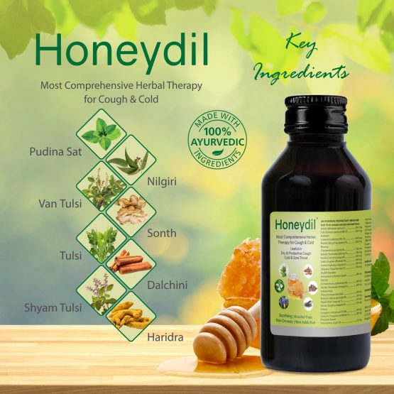 Honeydil Cough Syrup 100 ml Listing 04