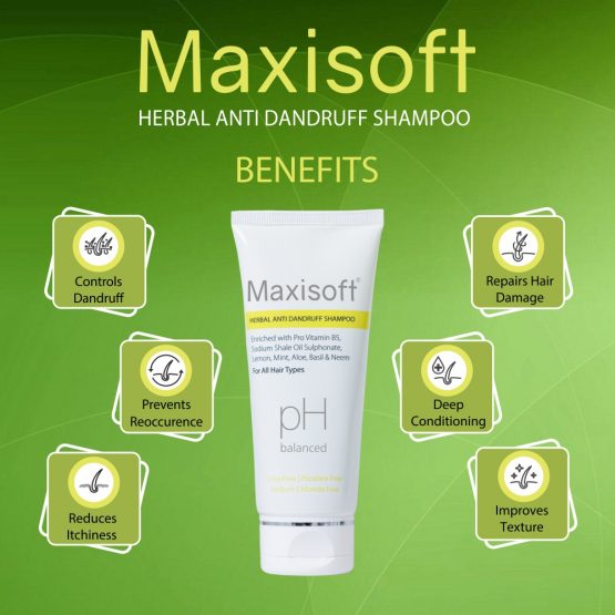 Maxisoft Herbal Anti Dandruff Shampoo Listing 05