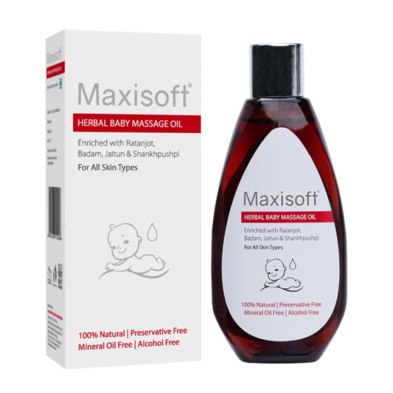 Maxisoft Herbal Baby Massage Oil Listing