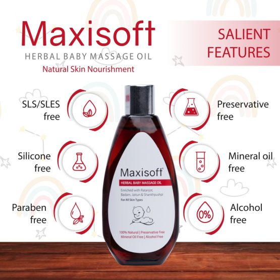 Maxisoft Herbal Baby Massage Oil Listing 06