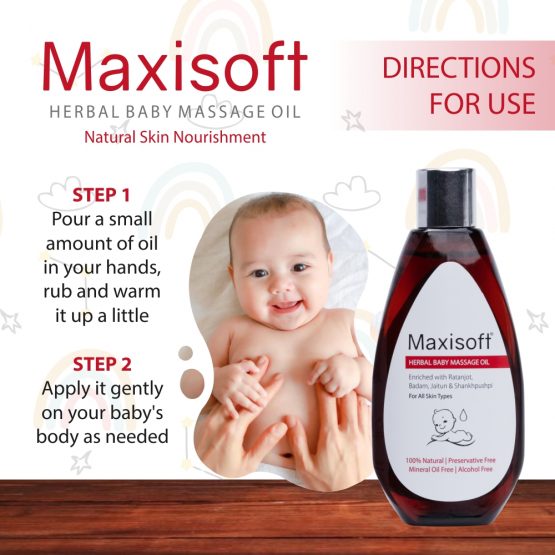 Maxisoft Herbal Baby Massage Oil Listing 07