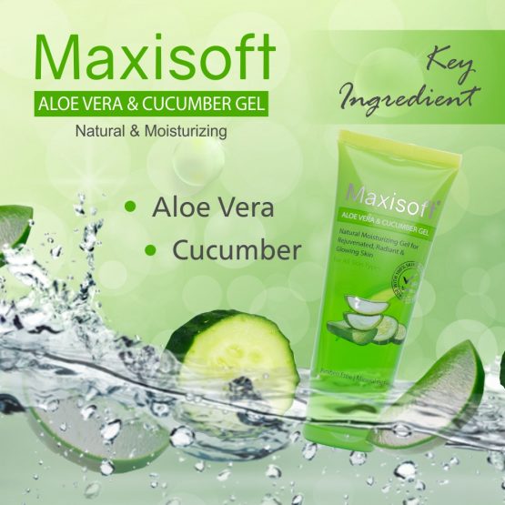 Maxisoft Natural Aloe Vera and cucumber Gel Listing 04