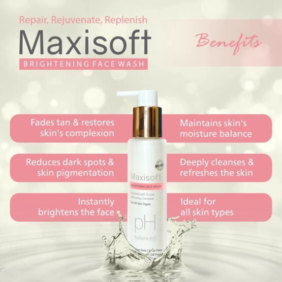 Maxisoft Brightening Face Wash Listing - NEW-5