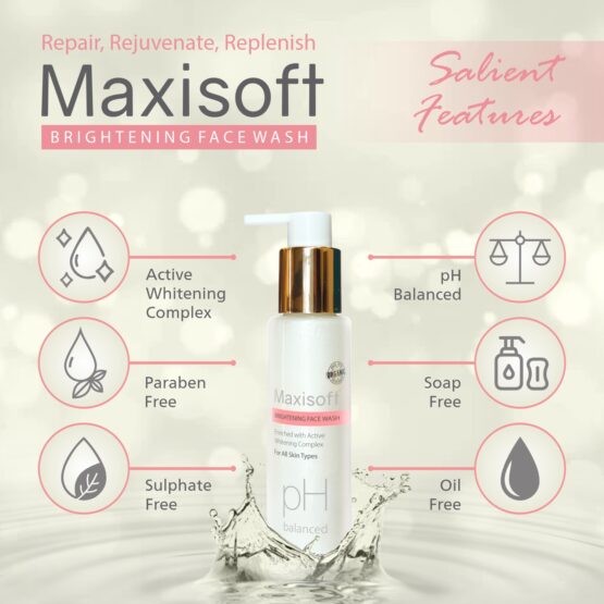 Maxisoft Brightening Face Wash Listing - NEW-7