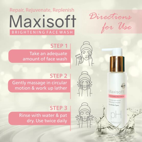 Maxisoft Brightening Face Wash Listing - NEW-8
