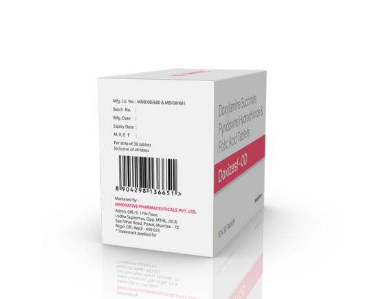 Doxizest-OD Tablets (Saphnix) Left Side