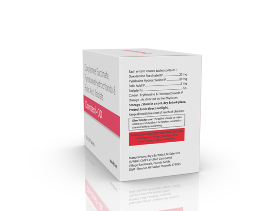 Doxizest-OD Tablets (Saphnix) Right Side