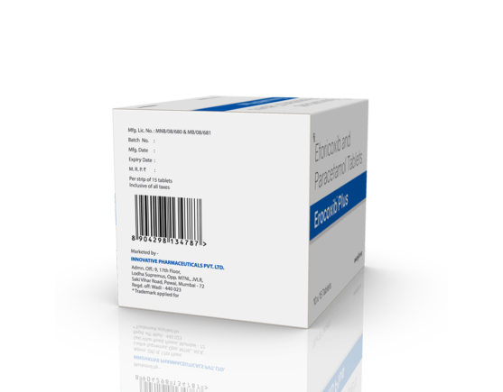 Erocoxib Plus Tablets (Saphnix) Left Side