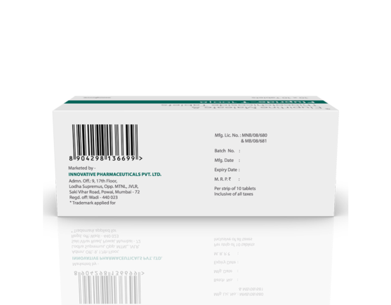 Flupride-T 100 8 Tablets (Saphnix) Left Side