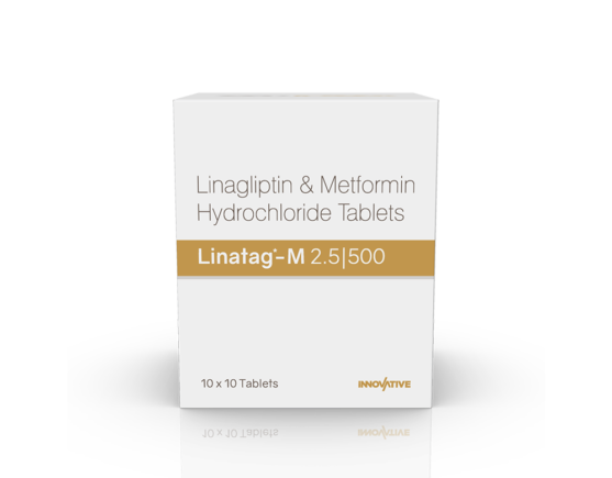 Linatag-M 2.5 500 Tablets (Saphnix) Front