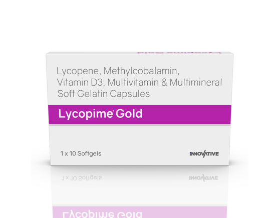 Lycopime Gold Softgels (Capsoft) Inner Carton Front