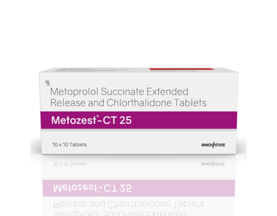 Metozest-CT 25 Tablets (IOSIS) Front